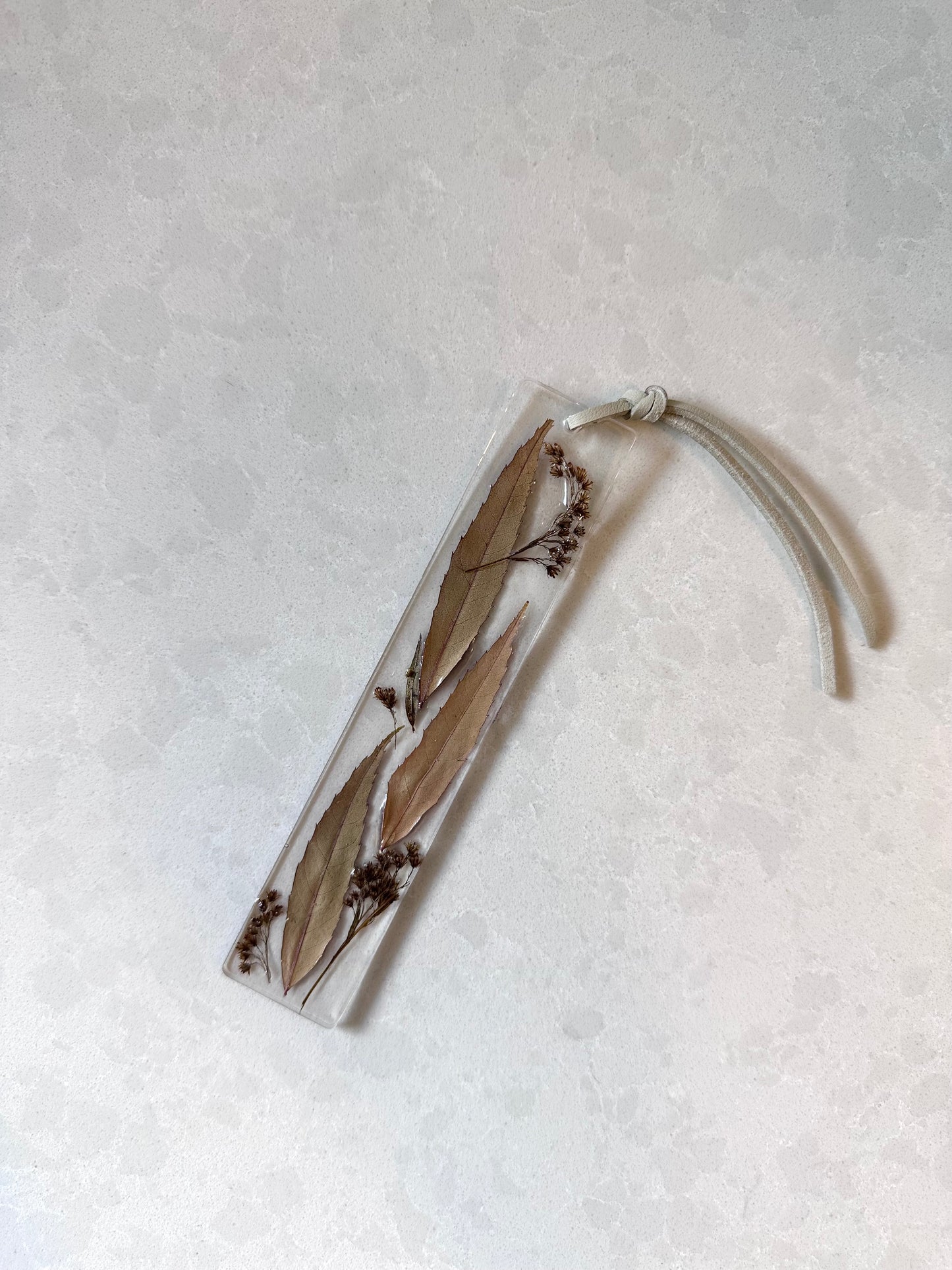 Purple Leaf Bookmark