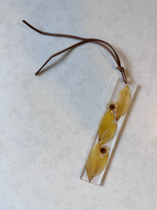 Sunflower Daisy Bookmark