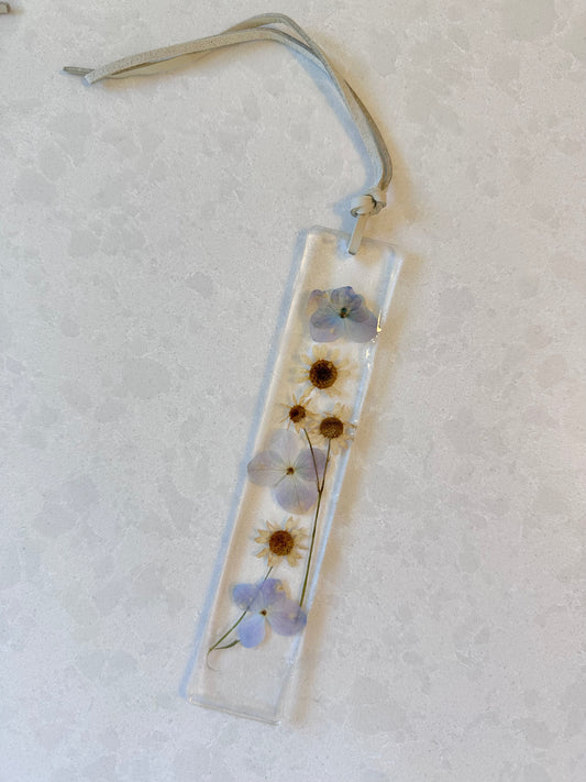 Daisy Hydrangea Bookmark