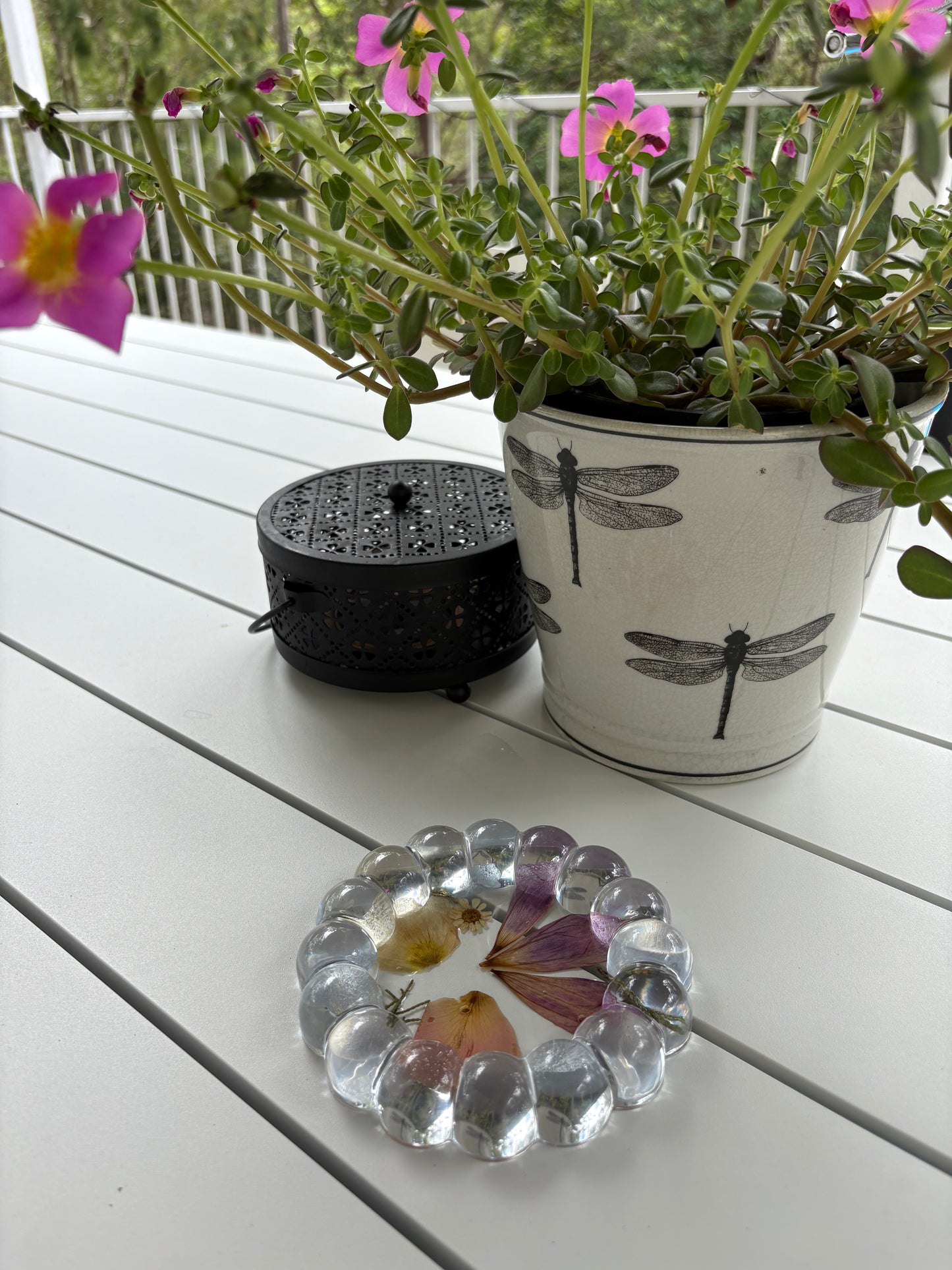 Pastel Bubble Coaster Pair